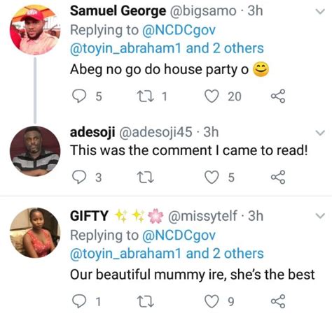 Toyin abraham' husband got shy as she danced for him to welcome him at the prophetess movie premiere. "Don't go and throw house party o" - Toyin Abraham's fans ...