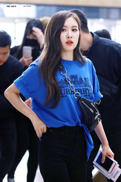 Blackpink Rose Airport Fashion 27 March 2018 Gimpo 9