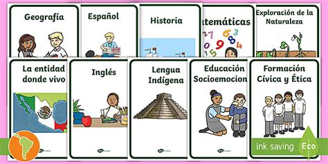 Free Recurso Educativo Para Imprimir Portadas Para Cuadernos