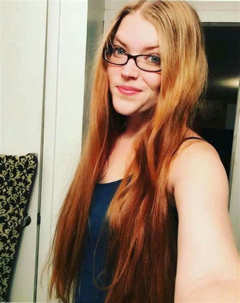 Redhead Redhead Ginger Beautiful Women Long Hair Styles Glasses