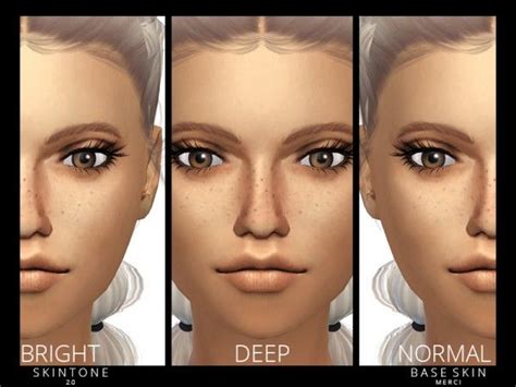 Sims 4 Pastel Skin Tones