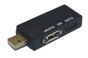 Externe gehäuse mit anschluss extern: CCV- USB 2.0 Stick mit SATA und eSATA Anschluss günstig kaufen