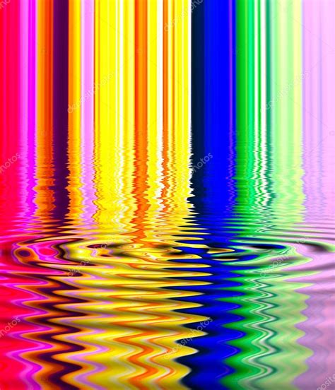 Abstract Background Of Vertical Rainbow Color Line — Fotos De Stock