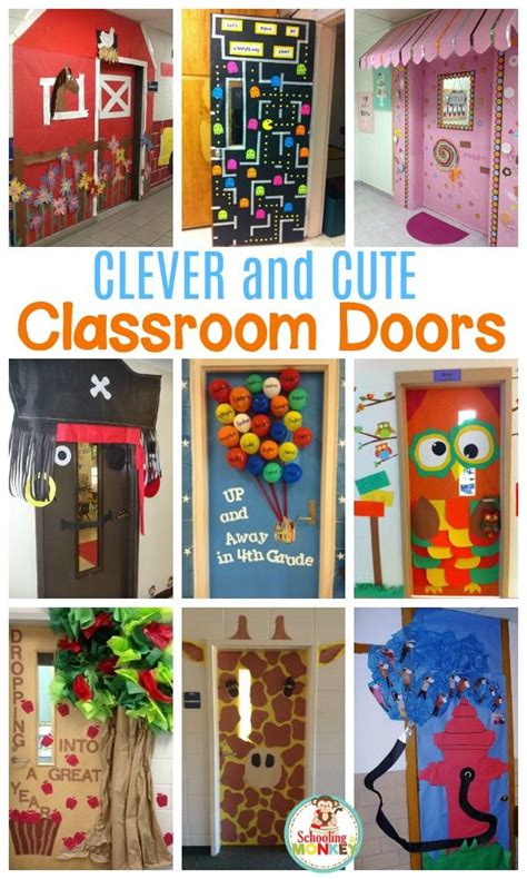 Classroom Design Classroom Themes Kindergarten Classroom Door Fall