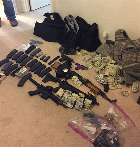 DEA raid nets $75K in cash, high-grade marijuana, 8 firearms at home in