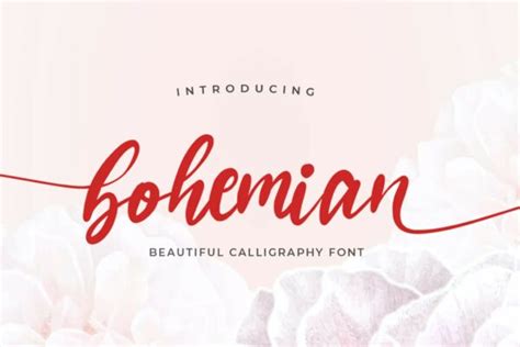 20 Best Boho Fonts For Bohemian Designs