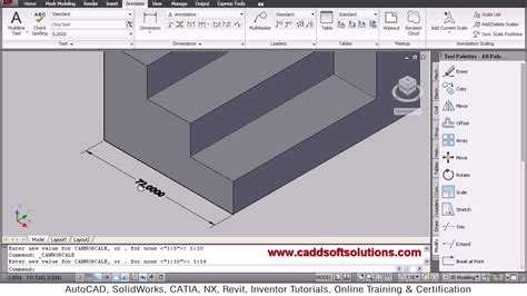 Autocad 3d Dimensioning Tutorial Dimension 3d In Autocad 2010 Youtube