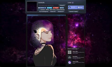 Steam Profile Animated Background Artwork Chiara Just A Writer