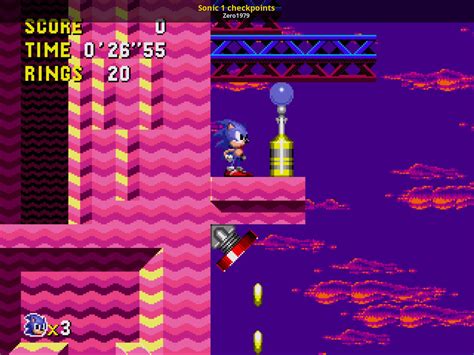 Sonic 1 Checkpoints Sonic Cd 2011 Mods