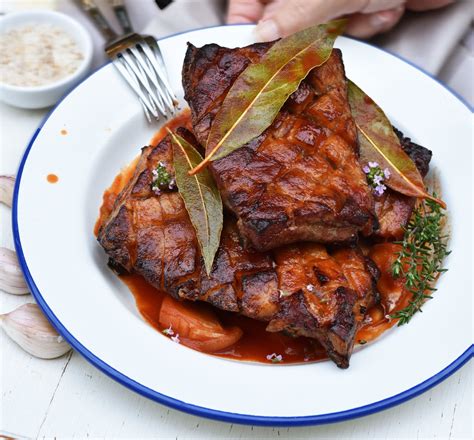 Travers de porc mariné au cidre brut
