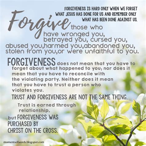 Good Friday The Power Of Forgiveness Moments Of Words