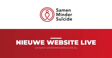 113 Zelfmoordpreventie On Twitter Samen Minder Suïcide Nieuwe