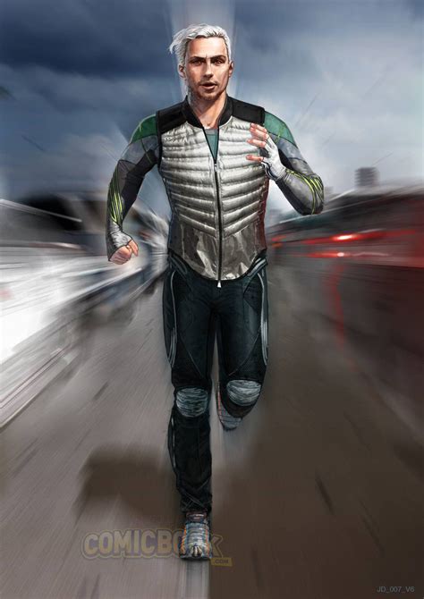 Concept Art Of Quicksilver From Avengers Age Of Ultron 2015 By