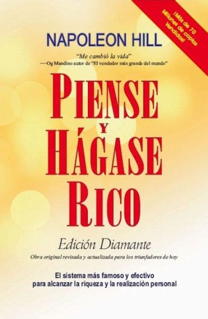 This file piense_y_hagase_rico%20pdf1.pdf is hosted at free file sharing service 4shared. Piense y Hagase Rico: Edicion Diamante by Napoleon Hill ...