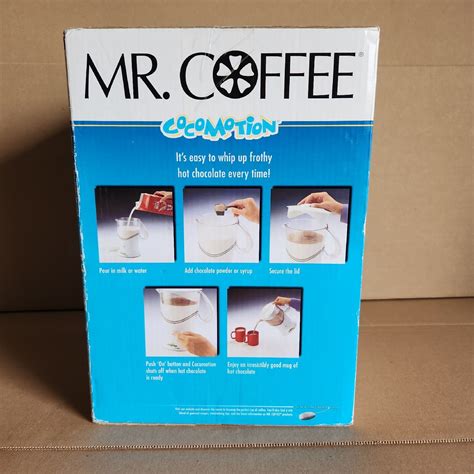Mr Coffee Cocomotion Hot Cocoa Chocolate Maker Machine Nib 72179008538