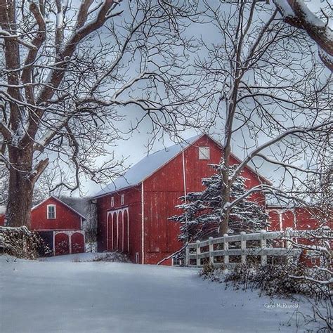 Love This Snowy Rural Scene Near Mount Gilead Ohio By Atsprkl57