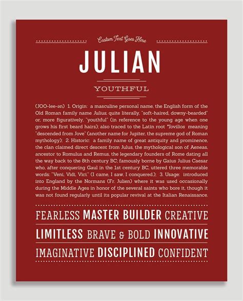 Julian Name Meaning Meaning Behind Name