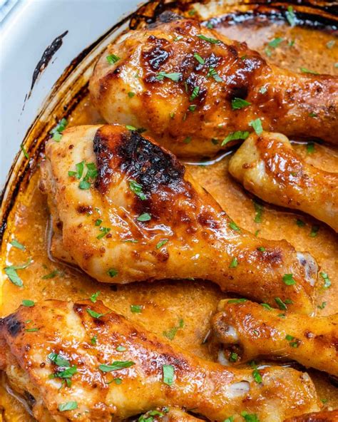It's a simple mixture of tamari. These Honey Mustard Baked Chicken Drumsticks are AMAZING ...