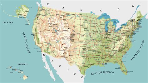 mapa de estados unidos con nombres y capitales para imprimir