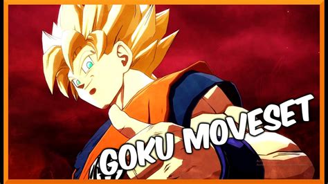 Goku Moveset Dragon Ball Fighterz Youtube