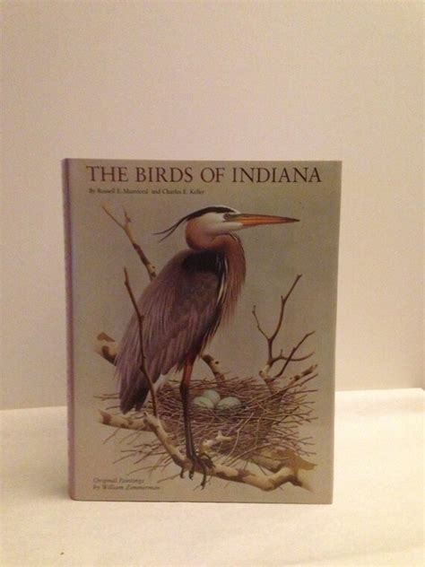 The Birds Of Indiana Russell E Mumford And Charles Keller Etsy