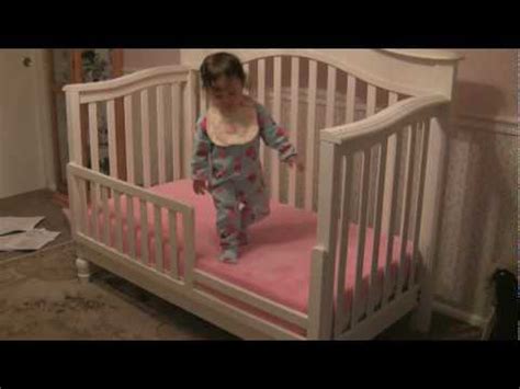 Is your toddler getting dangerously close to escaping their crib? Good Bye Crib. Hello Toddler Bed. - YouTube