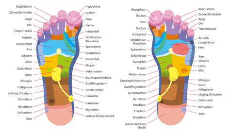 Fußreflexzonen Massage Füße And Fußrücken Massieren