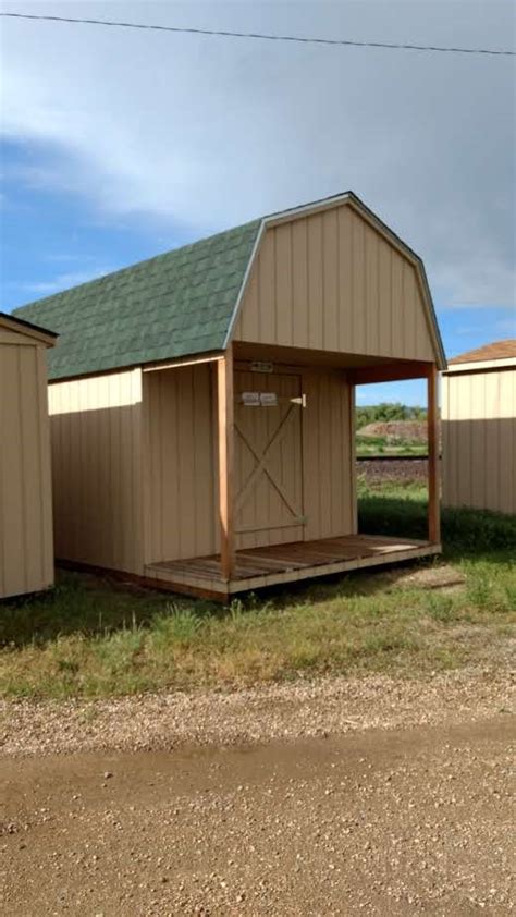 I wanted a place that i could use for relaxing purposes. Loft Style Wood Storage Sheds With a 4 ft. Deck on Front ...