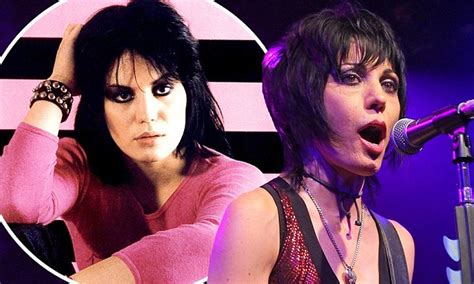 Joan Jett 55 Shows Off Her Muscular Figure In Red Catsuit As She