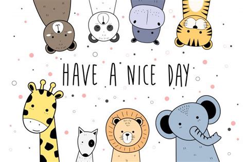 193,000+ vectors, stock photos & psd files. Animais Fofos Cartoon Doodle Banner Fundo Papel De Parede ...
