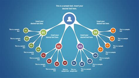 Four Levels Tree Organizational Chart For Powerpoint Vrogue Co