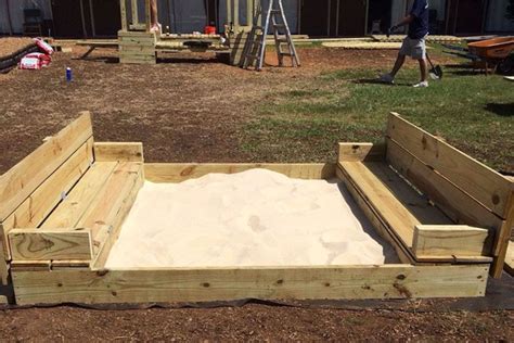 How to Build a Sandbox with Folding Lid and Seats | KaBOOM!
