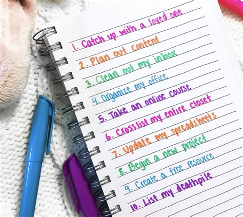 15 The Best To Do List Ideas For Your Planner Or Bujo