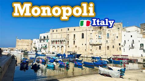 Monopoli Italy Italy Walking Tour Most Beautiful Villages In Italy