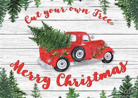 Check spelling or type a new query. Vintage Red Truck Christmas-B Greeting Card for Sale by Jean Plout