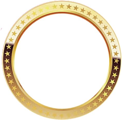 Golden Circle Frame Png Images And Photos Finder