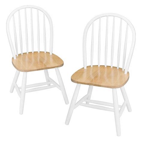 Winsome Assembled Winsor Chairs Set Of 2 From Windsor