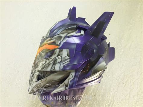 Decepticon Transformers Motorcycle Helmet By Rekairbrushcom Custom