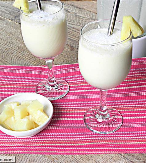 So far this week we've shared 5 health benefits of smoothies, some sneaky green smoothies, and 7 protein smoothies.today, we're going to give you a look at 12 blendtec low calorie smoothies (150 calories or under). Low Carb Pina Colada Smoothie No Sugar Added (With ...