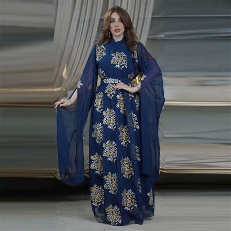 women s evening dresses 2022 dubai moroccan jalabiya gulf abayas blue breathable mesh ramadan