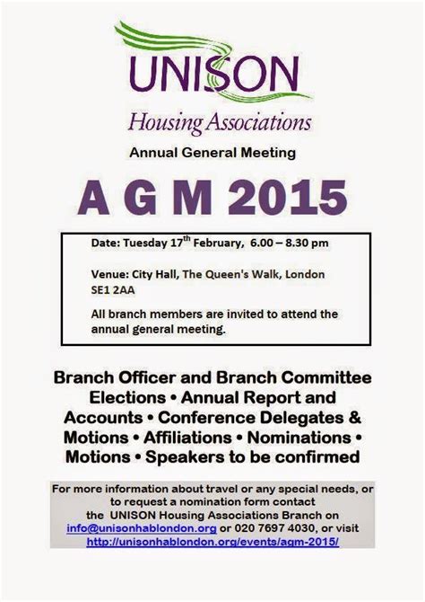 Johns Labour Blog Unison Housing Association Agm 2015 London