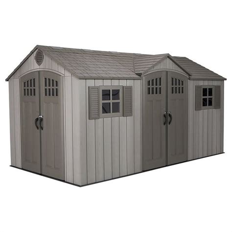 Offer Homebase Lifetime X Ft Rough Cut Dual Entry Outdoor