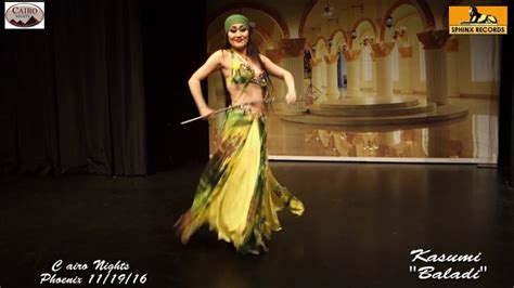 Kasumi Dancing To Gana El Hawa At Cairo Nights In Phoenix Youtube