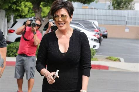 Kris Jenner 59 Showcases Her Smoking Hot Body In Black Jumpsuit As