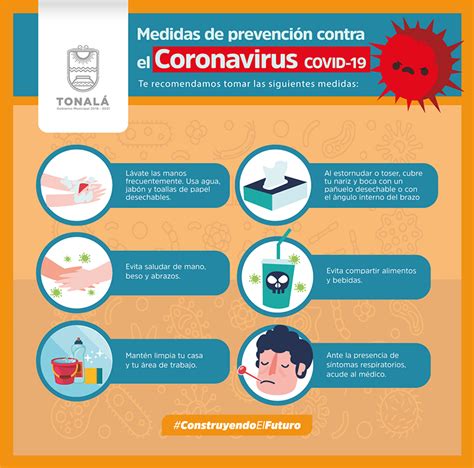 Medidas ante el coronavirus Gobierno de Tonalá