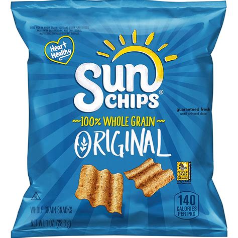Sunchips Whole Grain Snacks Original 7 Oz Snacks Americanos