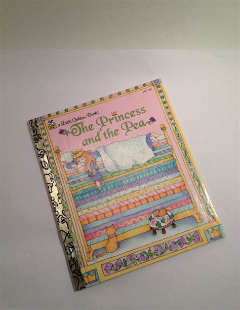 The Princess And The Pea Little Golden Book Vintage 1994 Etsy
