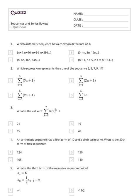 50 Math Worksheets For Grade 11 On Quizizz Free And Printable