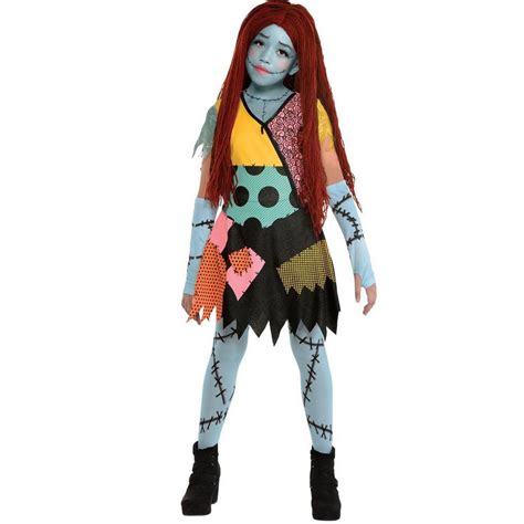 Kids Sally Deluxe Costume Disney The Nightmare Before Christmas