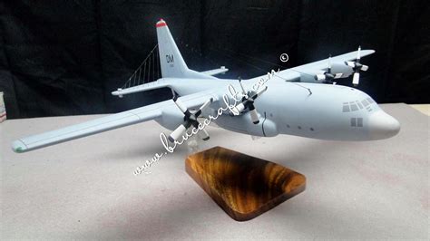 Lockheed Ec 130h Compass Call Mahogany Wooden Aircraft Models Boat And Ship Models Handmade